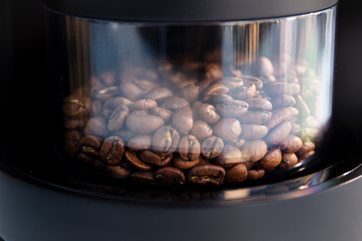 roasting coffee beans