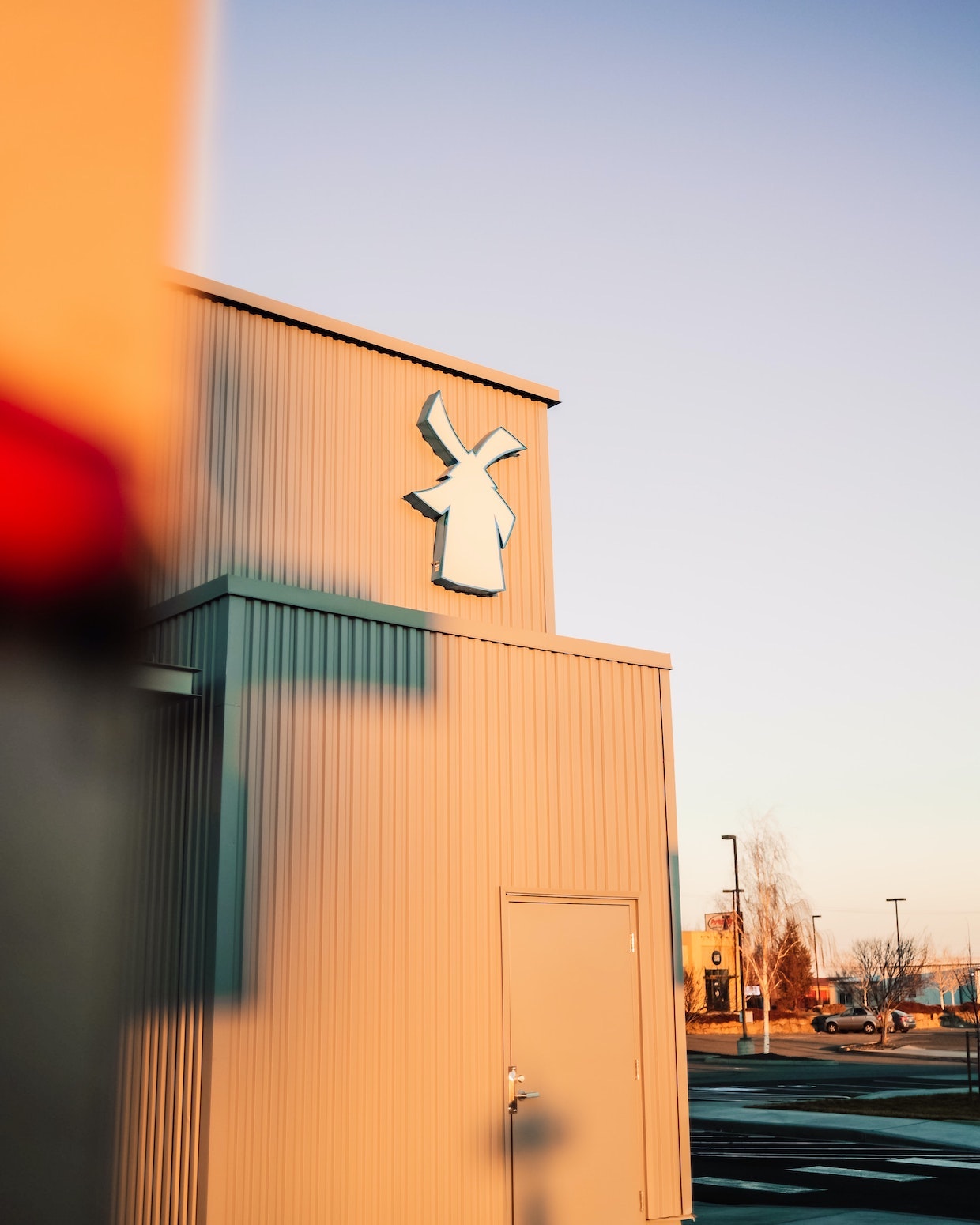 dutch bros building brown logo