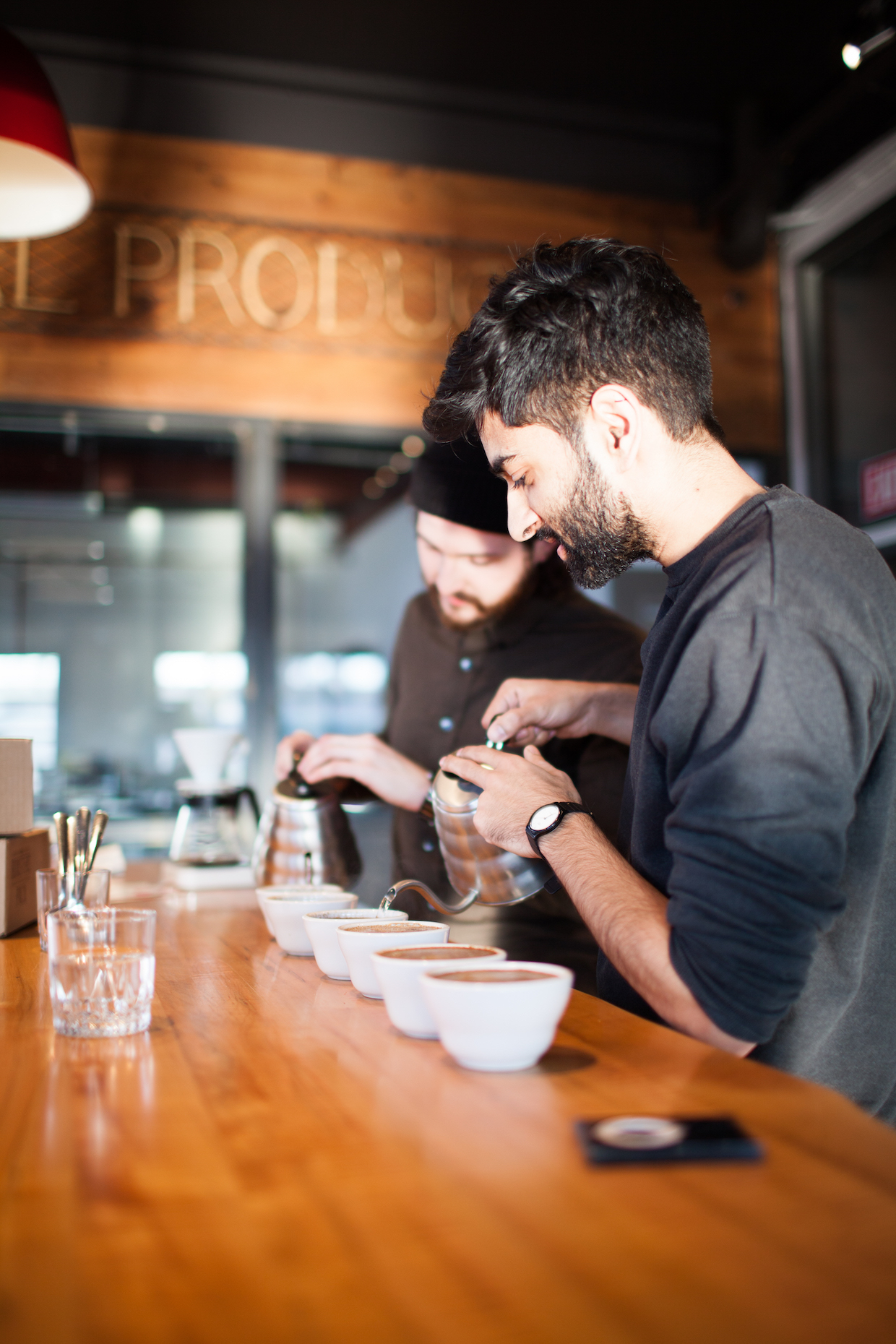 Matchmaker coffee cupping